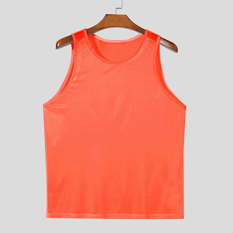 Herren Sportliches ärmelloses Shirt mit atmungsaktivem Material EB