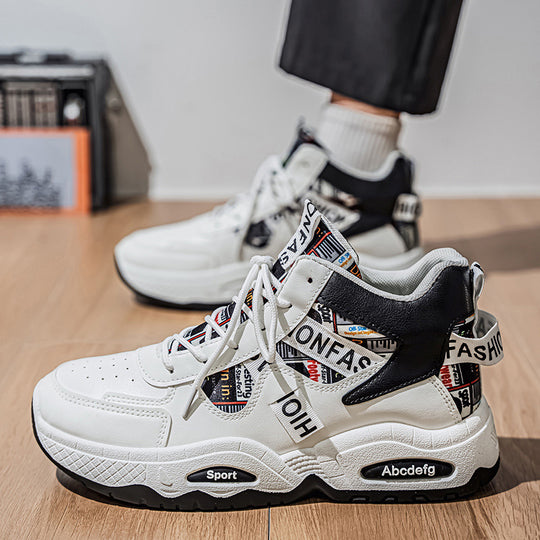 Damen Hochwertige Fashion Sneakers mit atmungsaktivem Obermaterial und dämpfender Sohle EB