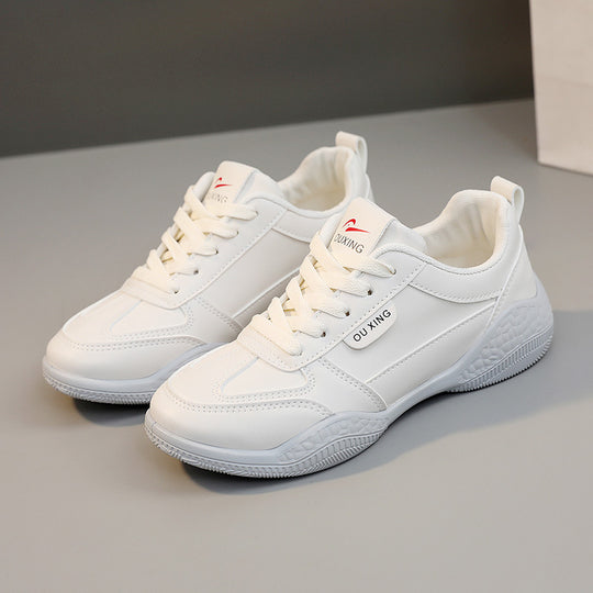 Damen Sportliche Sneakers mit atmungsaktivem Obermaterial und rutschfester Laufsohle EB