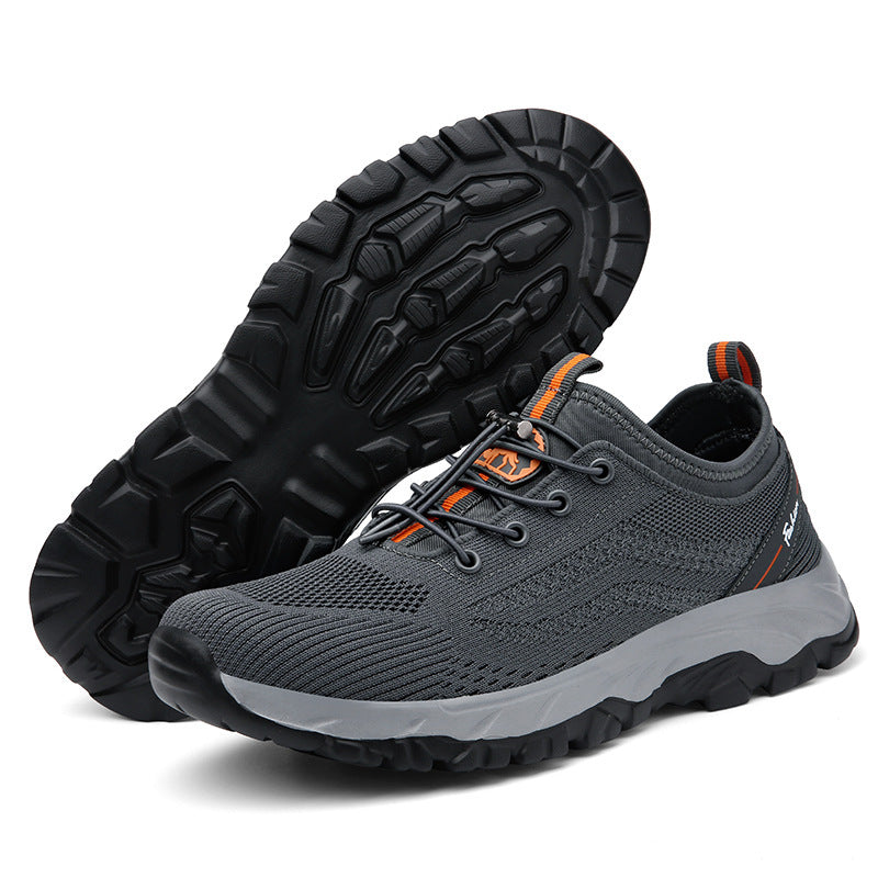 Damen Outdoor-Sport-Sneaker mit innovativem Schnellschnürsystem und atmungsaktiver Mesh-Oberfläche EB