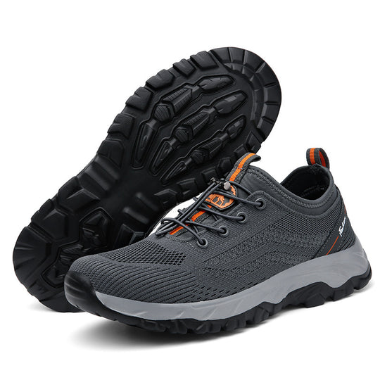 Damen Outdoor-Sport-Sneaker mit innovativem Schnellschnürsystem und atmungsaktiver Mesh-Oberfläche EB
