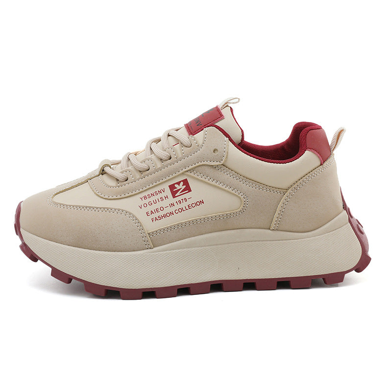 Damen Sportliche Komfort-Sneaker mit rutschfester Sohle und gepolstertem Innenfutter EB