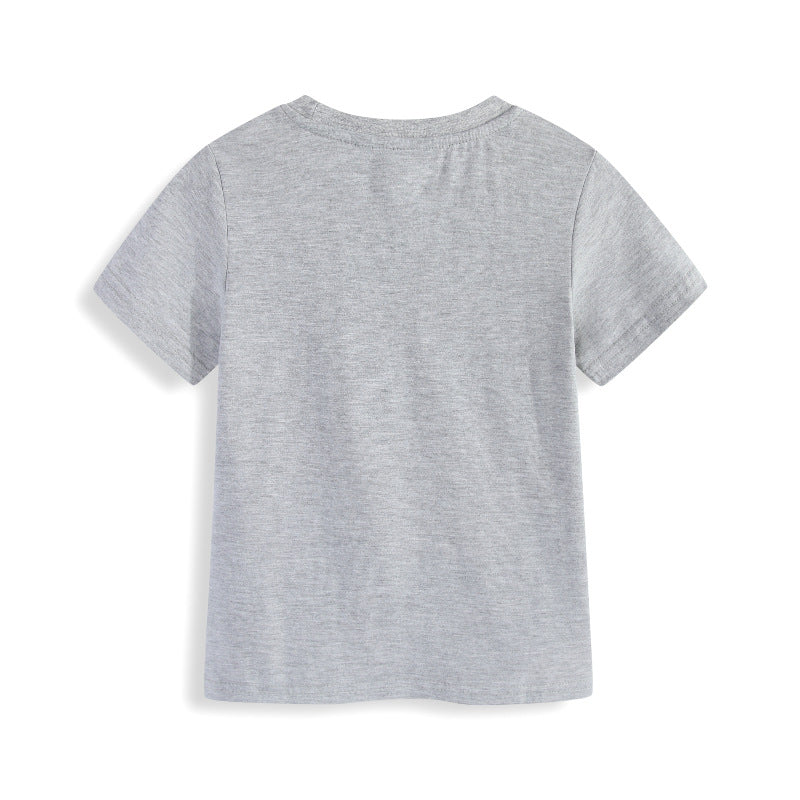 Jungen T-Shirt mit kreativen Weltraumstickereien EB