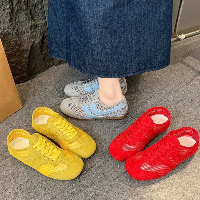 Damen Atmungsaktive Sneakers mit flexiblem Design und komfortabler Dämpfung EB