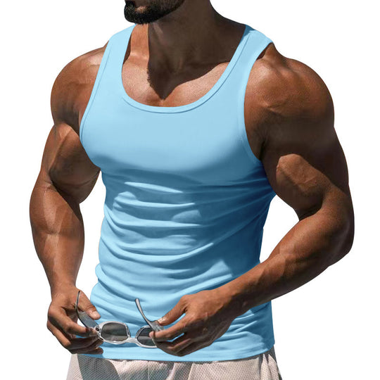 Herren Atmungsaktives Sport-Tanktop mit körperbetontem Schnitt EB