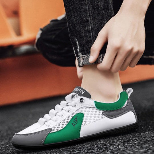 Herren Atmungsaktive Freizeitsneaker mit rutschfester Sohle und flexibler Fußbettgestaltung EB