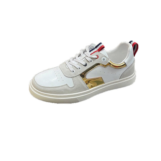 Damen Sneakers mit metallic Akzenten und bequemer Dämpfung EB