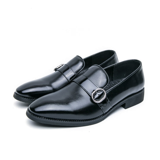 Damen Modische Mokassins mit eleganter Schnallenverzierung EB