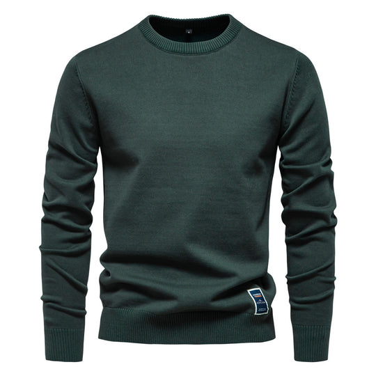 Herren Strickpullover aus hochwertiger Baumwollmischung mit angenehmer Passform EB