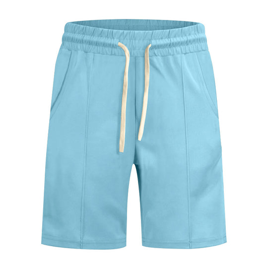 Herren sportliche Shorts mit funktionalen Eingrifftaschen und verstellbarem Bund EB
