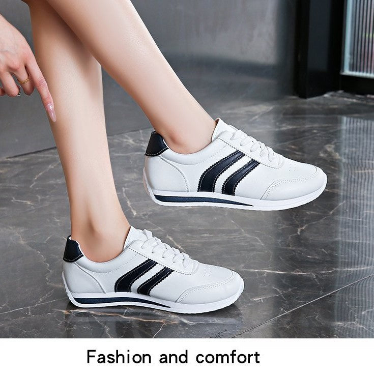 Damen Sportliche Sneakers mit atmungsaktivem Obermaterial und flexiblem Sohlenprofil EB