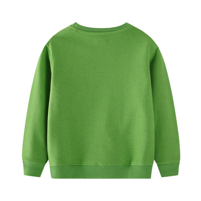 Kinder Sweater mit buntem Dinosaurier-Motiv EB