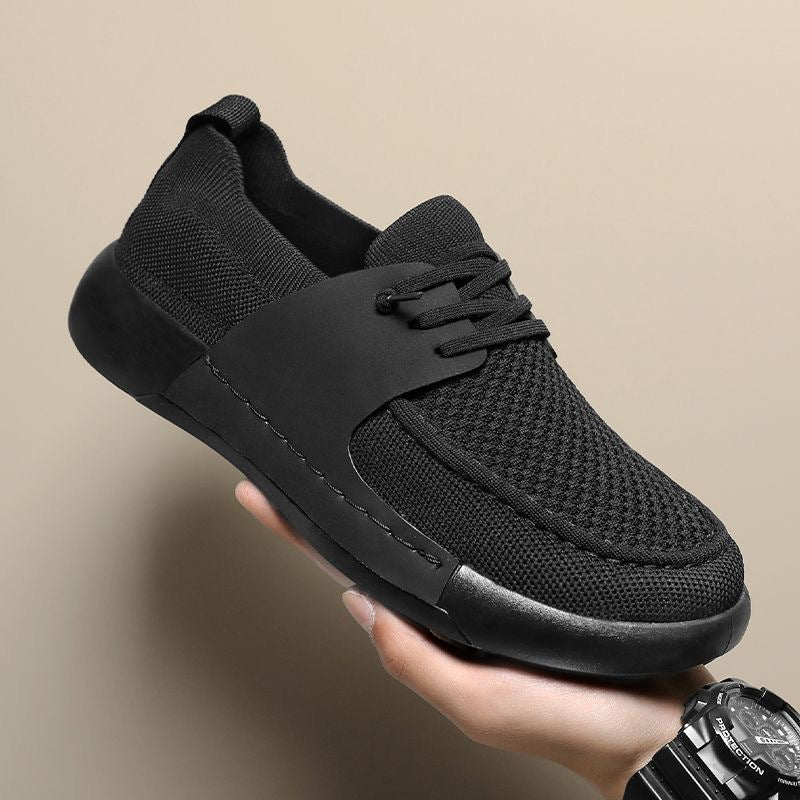 Damen Atmungsaktive Sneakers mit elastischem Obermaterial und gepolsterter Sohle EB