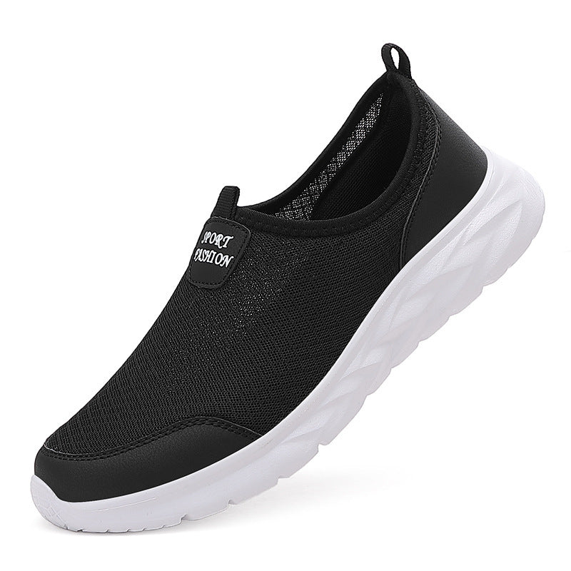 Damen Atmungsaktive Slip-On Sportschuhe mit rutschfester Sohle EB