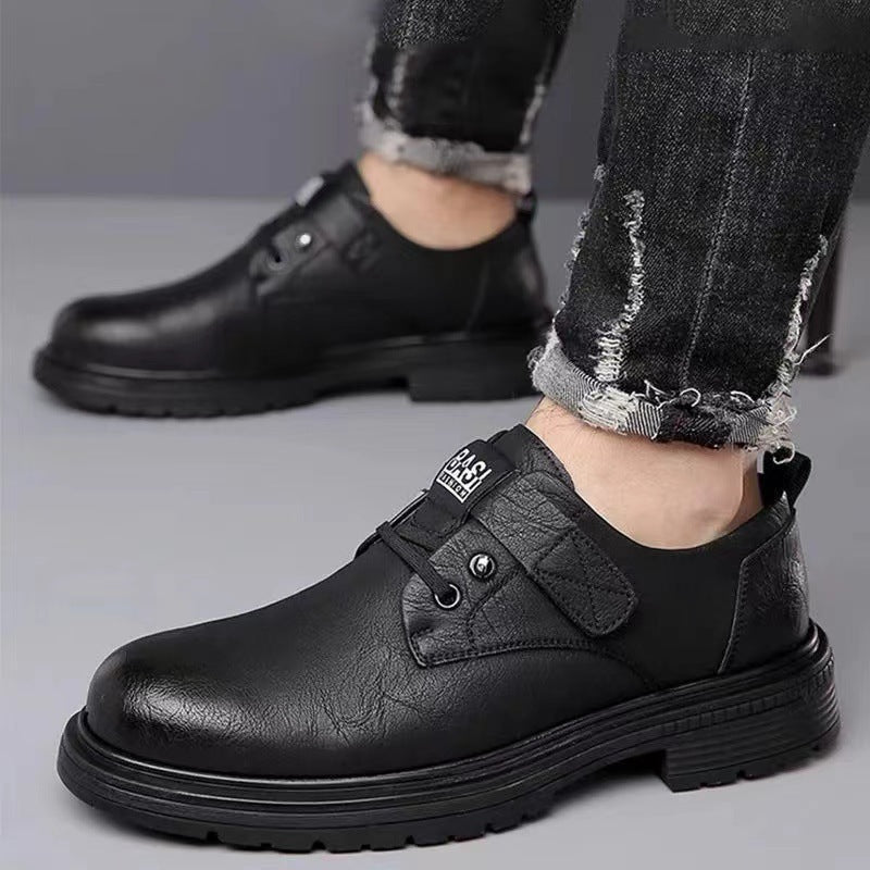 Herren Modische Schnürschuhe aus Leder EB