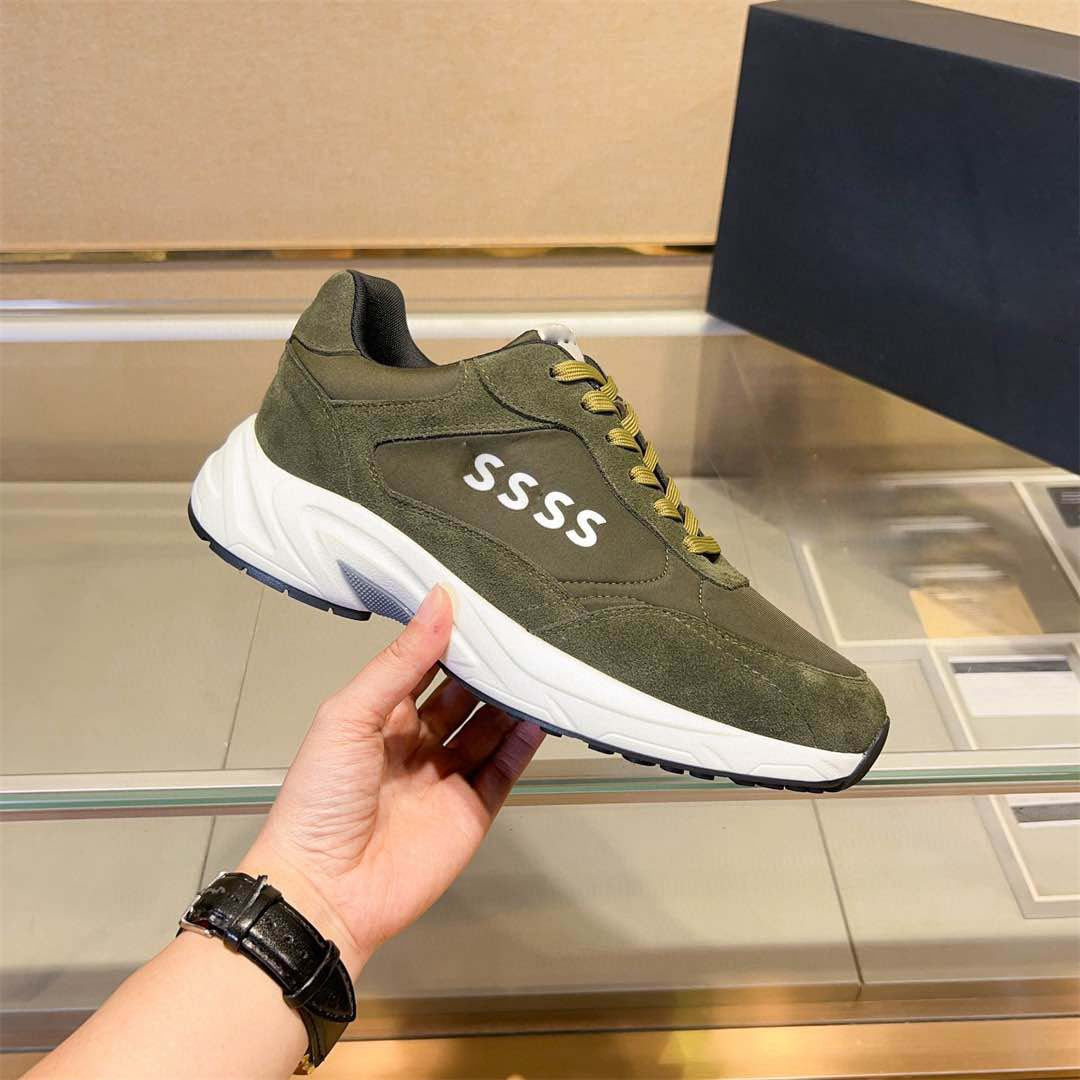 Damen modische Sneaker mit komfortablem Obermaterial und stabiler Profilsohle EB