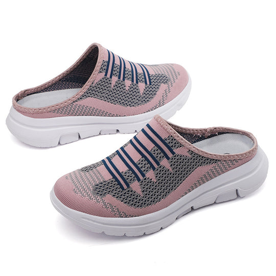 Damen Atmungsaktive Slip-On Freizeitschuhe EB