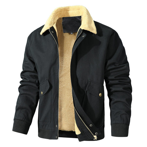 Herren modische Jacke mit luxuriösem Fleecefutter EB