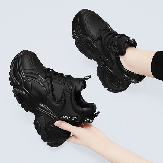 Damen Sportliche Chunky Sneaker mit ergonomischer Dämpfung und rutschfester Sohle EB