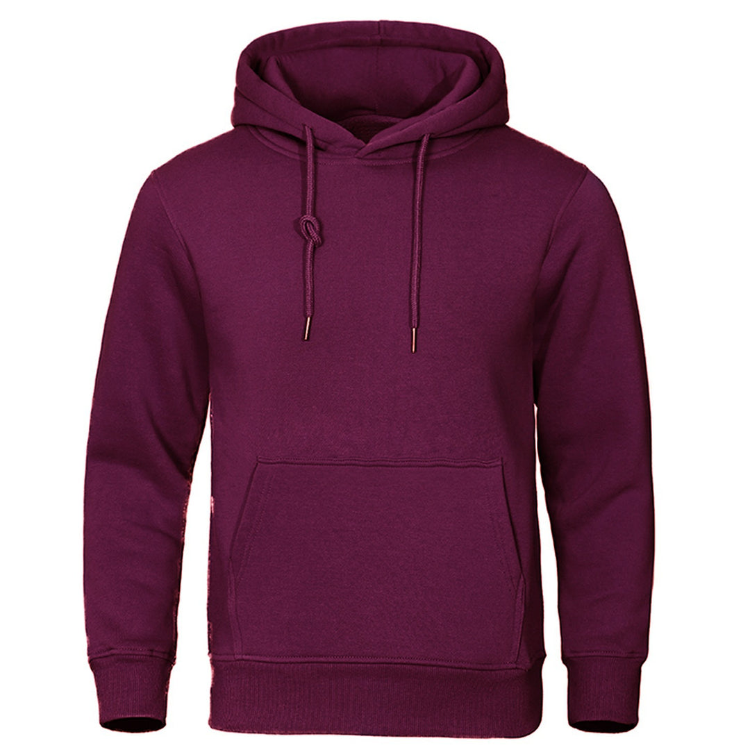 Unisex Premium-Kapuzenpullover mit extra hohem Kragen, Kängurutasche und gebürstetem Innenfutter EB