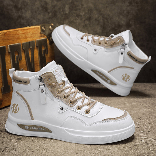 Damen hochwertige High-Top Sneakers mit strapazierfähigem Obermaterial und modischem Design EB