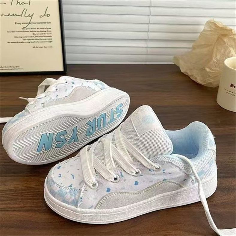 Damen Sportliche Sneaker mit verspieltem Design und rutschfester Sohle EB