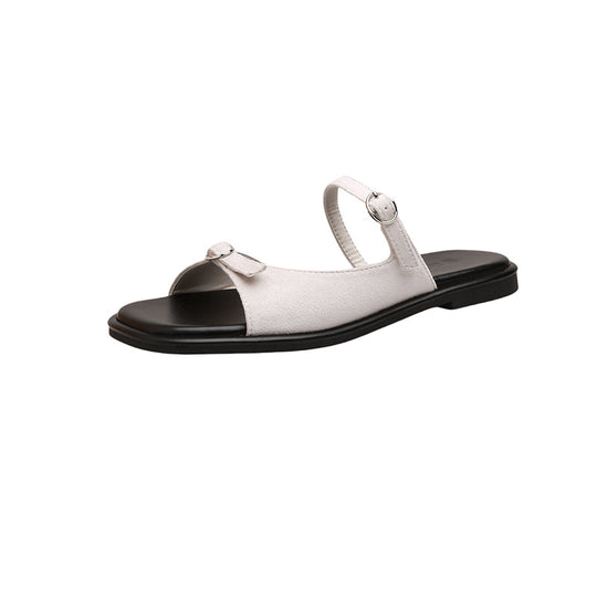 Damen Modische Flip-Flops mit Glitzerelementen EB