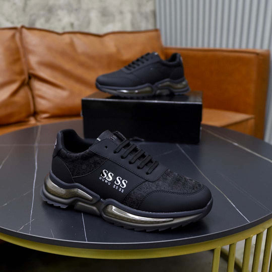 Damen Sportliche Sneakers mit ergonomischer Dämpfung und strukturiertem Obermaterial EB