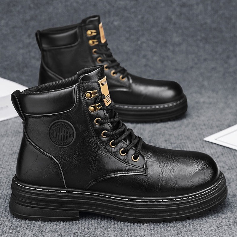 Damen Robuste Schnürstiefel mit verstärktem Knöchel und rutschfester Sohle EB