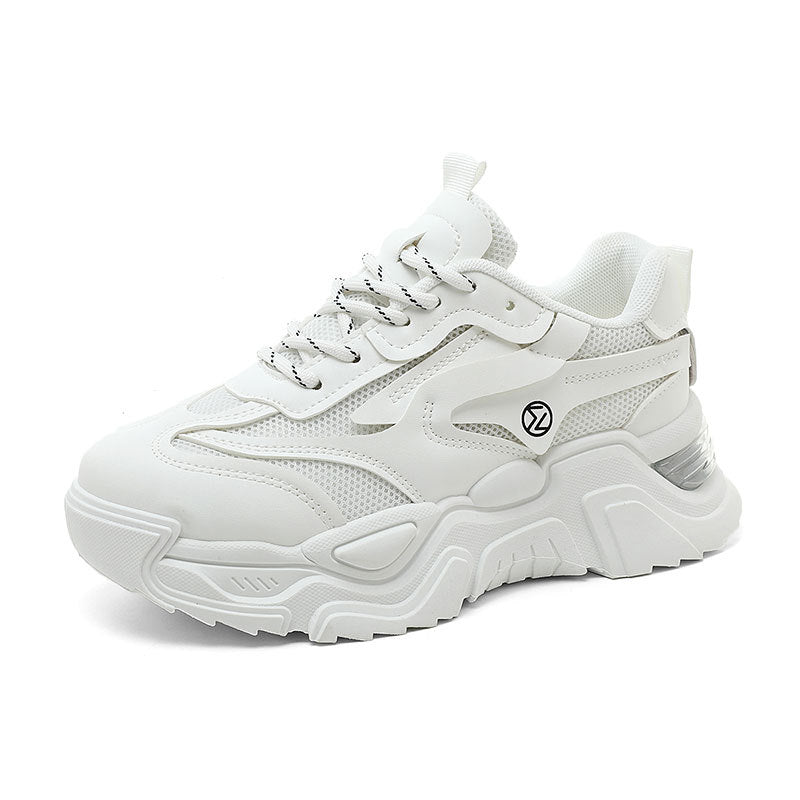 Damen Sportliche Chunky Sneaker mit atmungsaktivem Mesh-Obermaterial EB