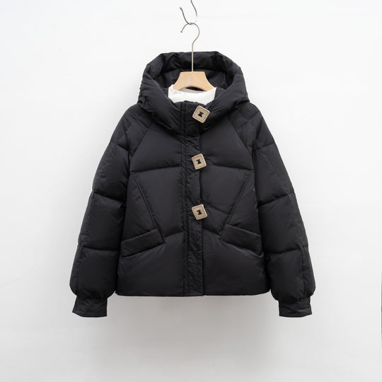 Damen Lässige Winterjacke mit voluminösem Design EB