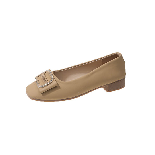 Damen Ballerinas mit elegantem Riemchen und komfortablem Fußbett EB