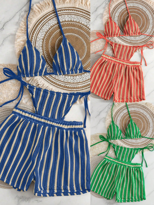 Damen Zweiteiliges Strandoutfit EB