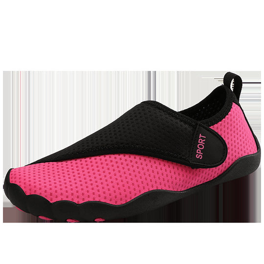 Damen Badeschuhe mit rutschfester Sohle und atmungsaktivem Obermaterial EB