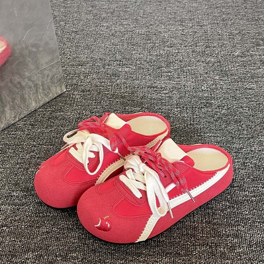 Damen Freizeitschuhe mit modischem Blumenmotiv und atmungsaktivem Obermaterial EB