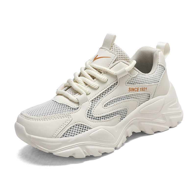Damen Lauf- und Freizeitschuhe mit atmungsaktivem Mesh-Obermaterial und stoßdämpfender Sohle EB