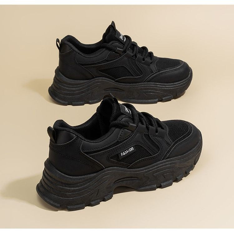 Damen Komfortable Chunky Sneakers mit dämpfender Sohle EB