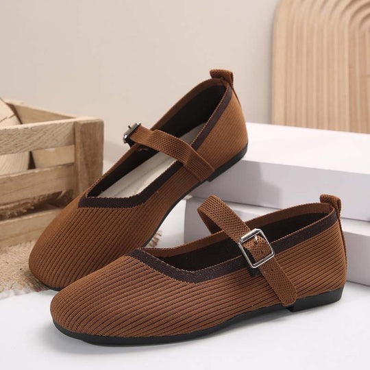 Atmungsaktive flache Schuhe EB