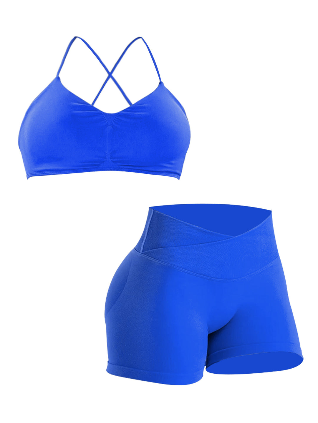Damen Sport-Bustier mit verstellbaren Trägern und hohem Komfort EB