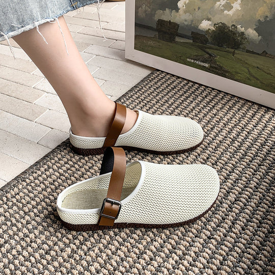 Damen Atmungsaktive Clogs mit verstellbarem Riemen EB