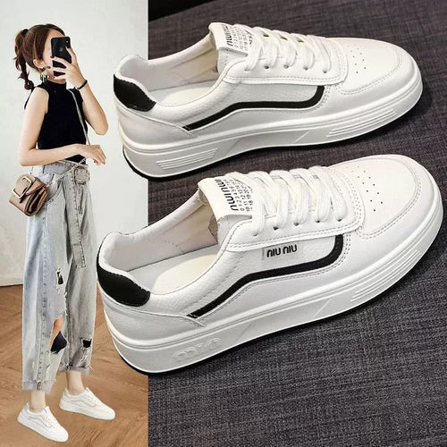 Damen Sneaker mit flauschigem Innenfutter und sportlicher Silhouette EB
