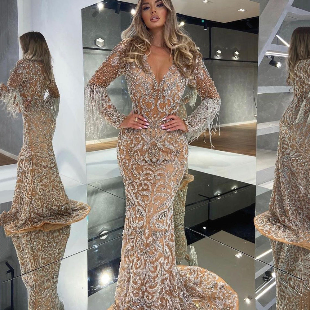 EB | Elegante Sexy Fließende Lange Rock Kleid