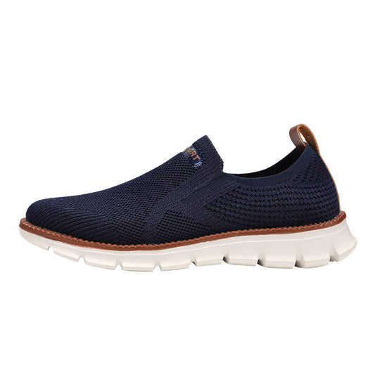 Damen Atmungsaktive Slip-On Freizeitschuhe mit flexiblem Obermaterial EB