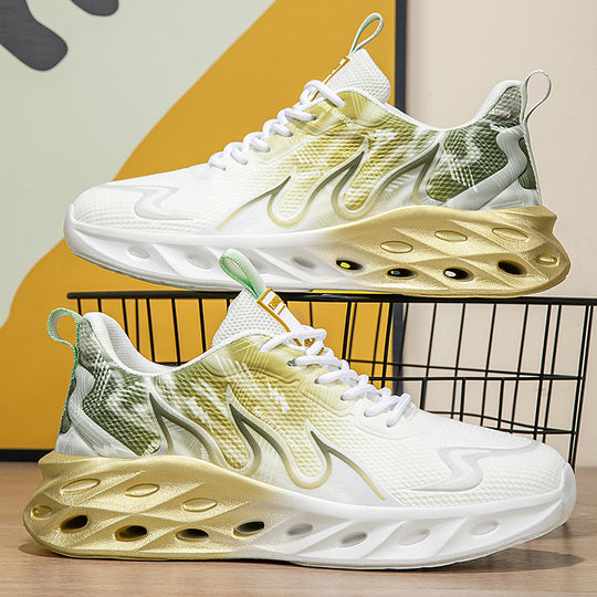 Damen Atmungsaktive Lauf- und Freizeitsneaker mit dämpfendem Fußbett EB