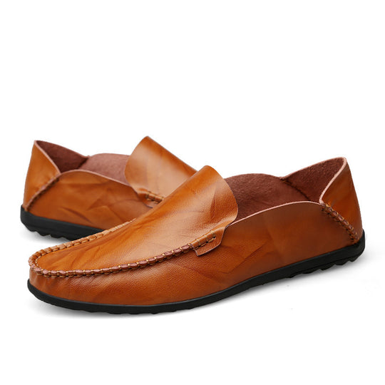 Damen Modische Mokassins aus hochwertigem Leder mit ergonomischer Passform EB