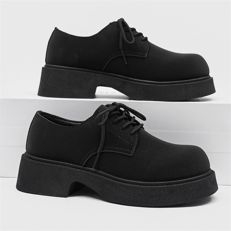 Damen Modische Schnürschuhe mit hoher Sohle EB