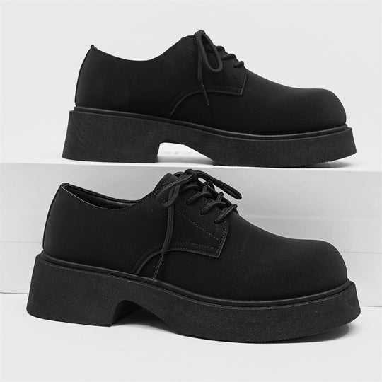 Damen Modische Schnürschuhe mit hoher Sohle EB