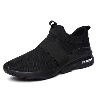 Damen Leichte Slip-On Sneakers mit atmungsaktivem Obermaterial EB