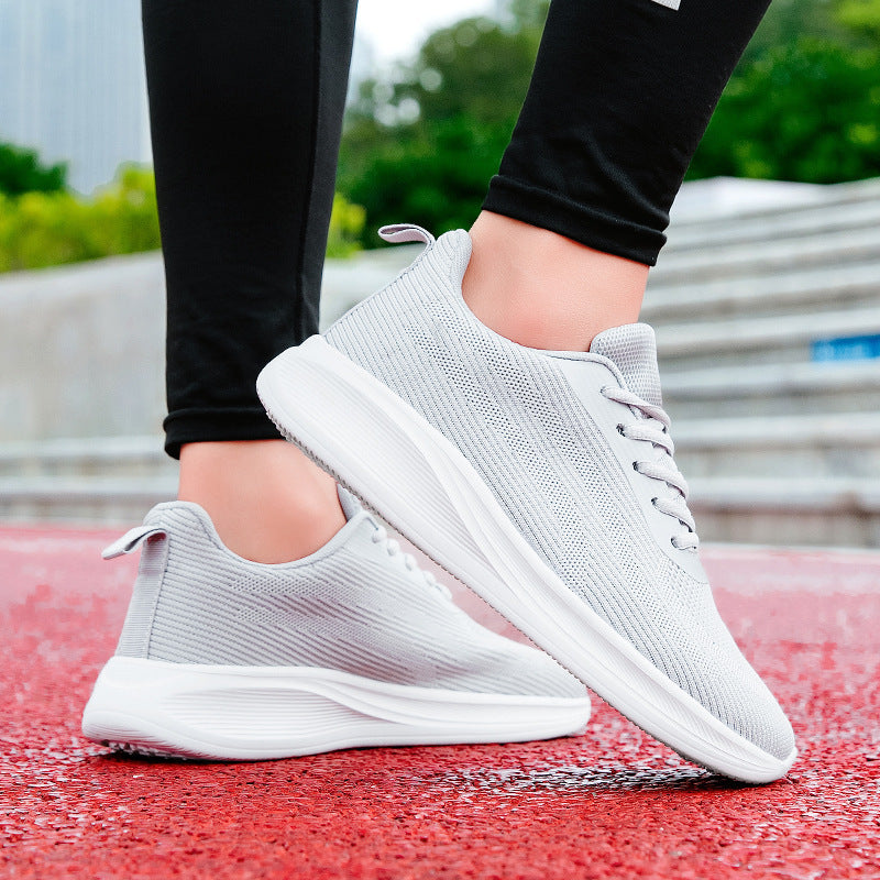 Damen Sportliche Leichtgewicht-Sneaker mit atmungsaktivem Obermaterial EB