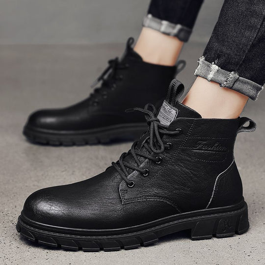 Damen robuste Winterstiefel mit modischem Design EB